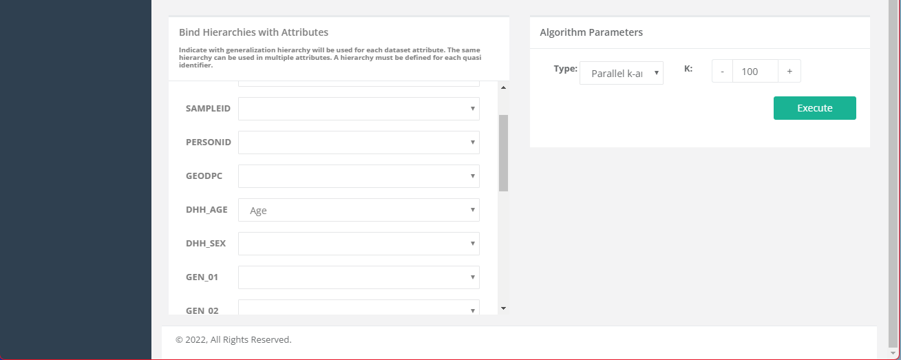 Amnesia Anonymize Data