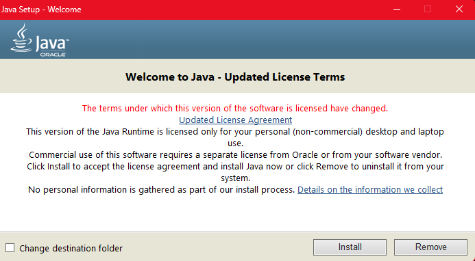 Java Installation